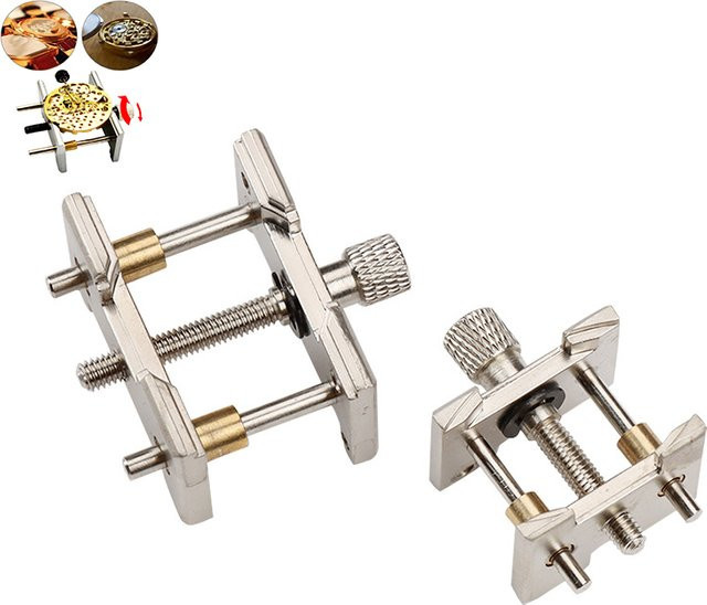 BOXUEQI Uhr Bewegung Halter Messing, Uhren Reparatur Werkzeuge - Bild 1
