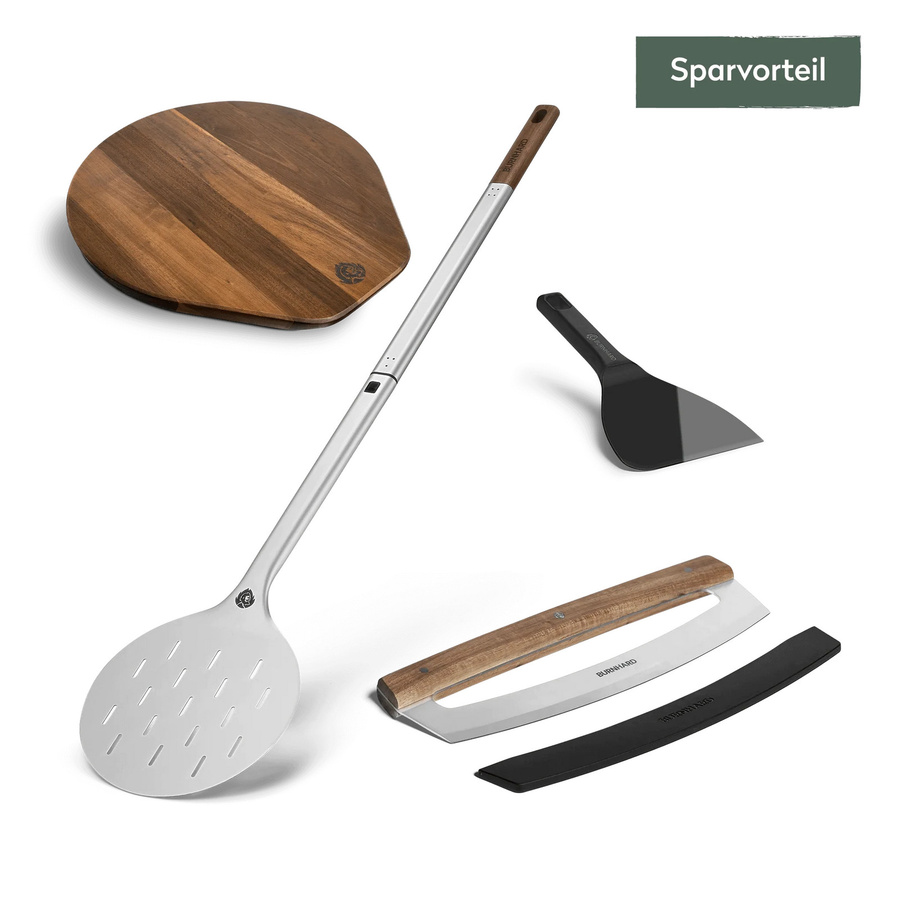 Pizza-Set 4-teilig inklusive Wiegemesser - Bild 1