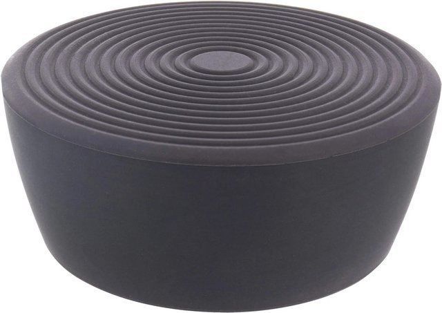 Wagner Türstopper Space Schwarz Matt Ø 60 mm x Tiefe: 25 mm zum Schrauben oder Kleben - Bild 1