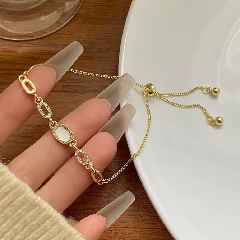 Rinhoo Armband, vergoldet, Zirkon, Damen - Bild 3
