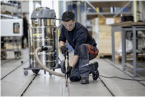 Kärcher IVM 40/24-2 Vakuumiergerät in Silber aus Edelstahl - Bild 1