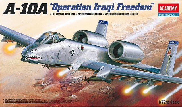 Academy A-10 Iraq, Fahrzeug, 1:72, Grau, Kunststoff - Bild 1
