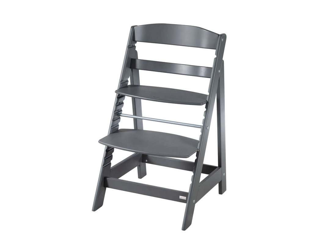 Roba Treppenhochstuhl Sit Up Flex aus Holz, anthrazit, mitwachsend bis zum Jugendstuhl - Bild 3