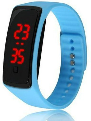 Global Finds Armbanduhr, Digitaluhr, Schwarz, Silikon, Unisex - Bild 1