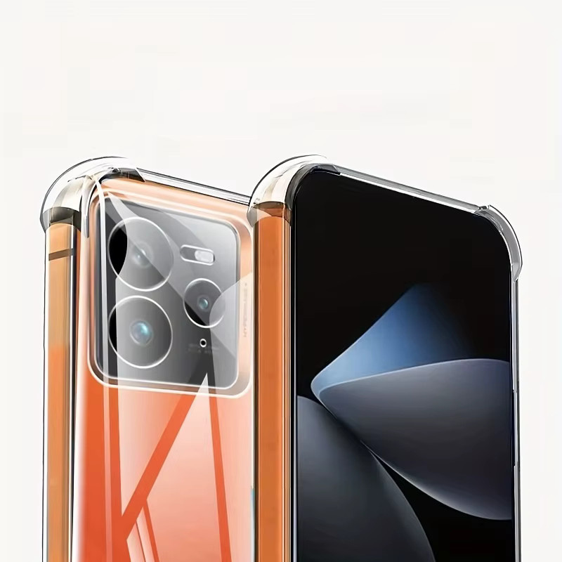 Transparente Silikon Schutzhülle aus weichem TPU für OPPO Realme GT7 Pro Racing Edition, Realme GT7, GT8 und 8 Pro - Bild 4