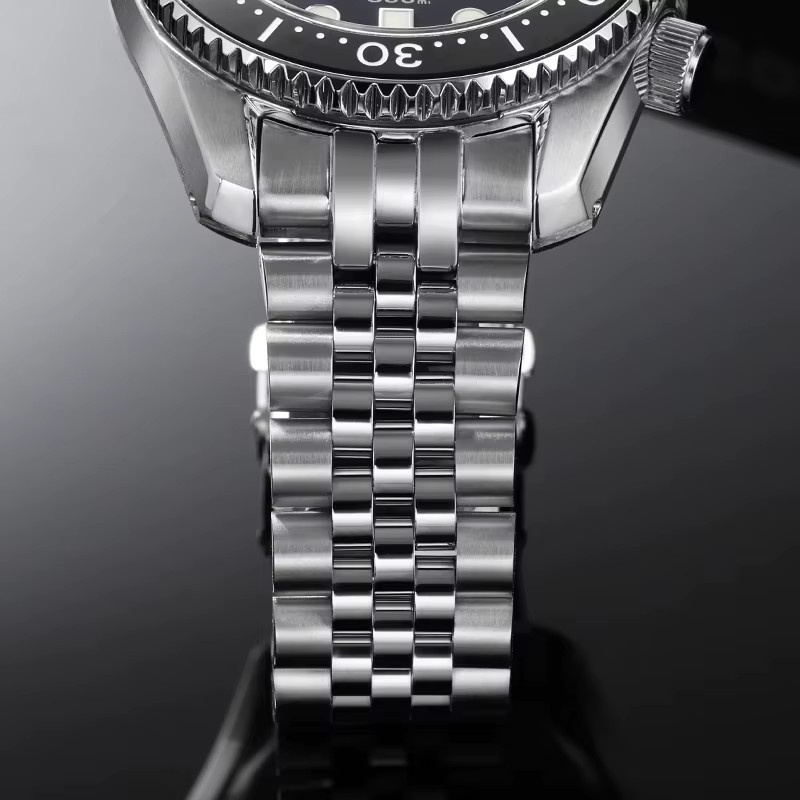 Heimdallr Herrenuhr, Automatik, Edelstahl, grünes Zifferblatt, Saphirglas - Bild 2