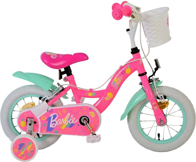 VOLARE Barbie Kinderfahrrad, 12 Zoll, ohne Rücktrittbremse - Bild 1