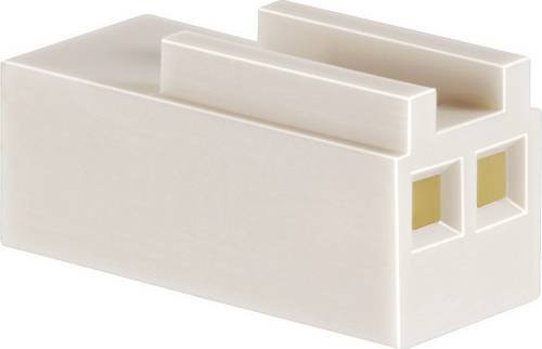 BKL Electronic Buchsengehäuse-Kabel in Weiß mit 4 Polen und 2,54 mm Rastermaß - Bild 1