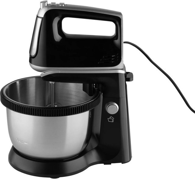 Pocoline Mixer in Schwarz aus Kunststoff und Edelstahl, B/H/T: 21,3 x 34,7 x 28,7 cm - Bild 1