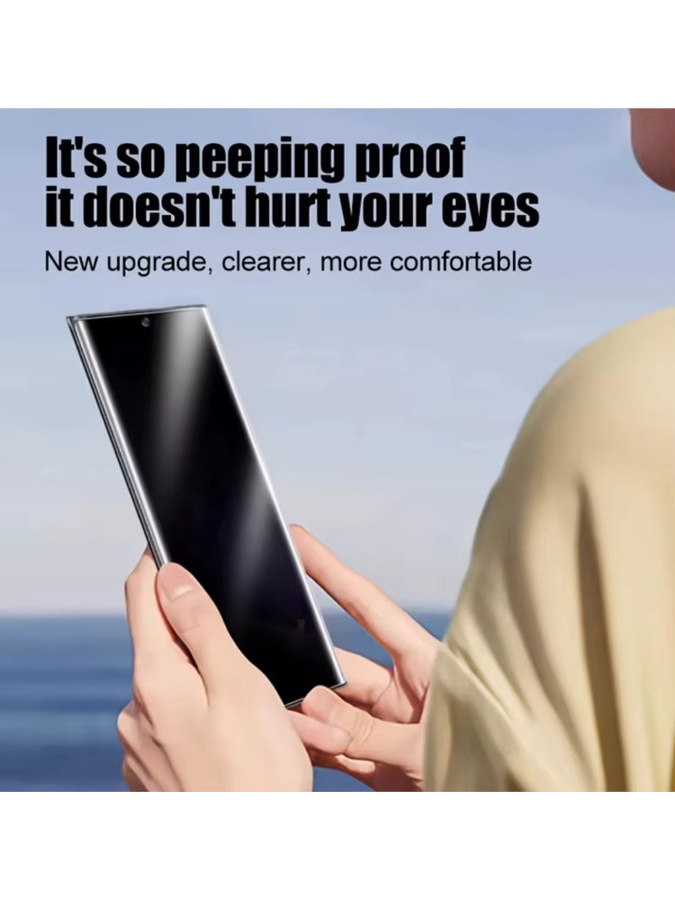 Privatsphäre Hydrogel Schutzfolie für Samsung Galaxy S25 S24 Ultra S23 Plus S24 FE 5G S22 Plus Anti-Spy Screen Protector - Bild 6