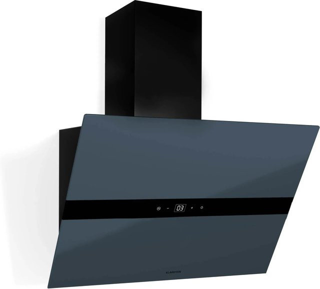 Klarstein WiFusion Dunstabzugshaube mit WiFi App-Steuerung, LED-Display, 680 m³/h, A++, Dunkelgrau, Breite: 60 cm - Bild 1