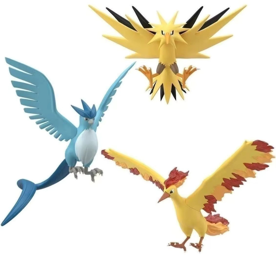 Bandai Pokémon Articuno Moltres Zapdos, Actionfiguren, PVC-Statue - Bild 3