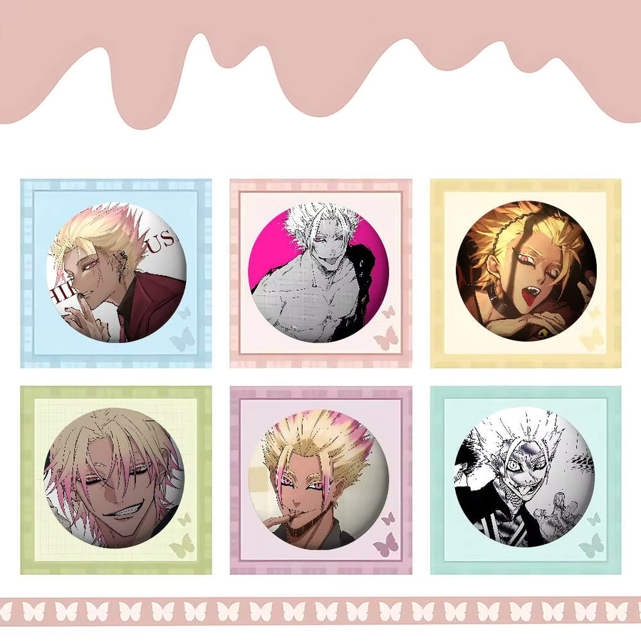 S-Shidou Ryusei Anstecknadel, Metall, Unisex - Bild 5