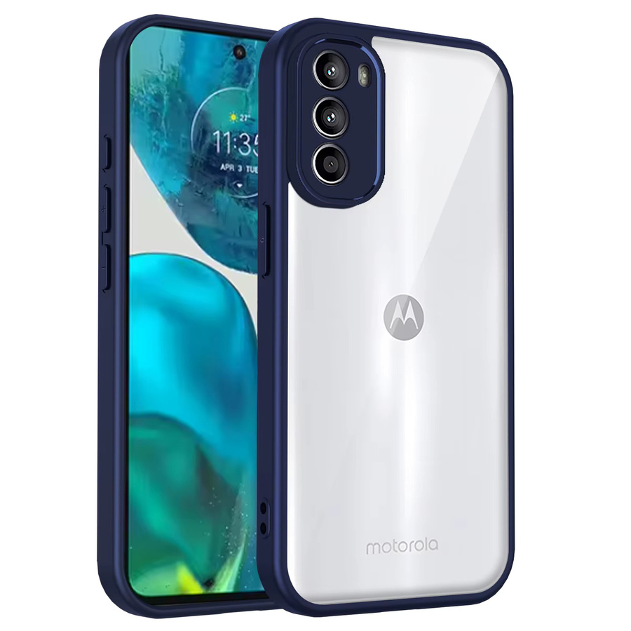 EUCAGR Stoßstange Air Kissen Schutzhülle für Motorola Moto G52 G82 G35 G34 G45 G15 G05 E15 G04 G24 E14 in Transparent Matt - Bild 6