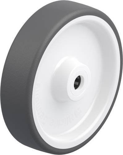 Blickle POTH 200/20R Kunststoff-Rad in Grau und Weiß mit 200 mm Durchmesser und 600 kg Tragfähigkeit - Bild 1