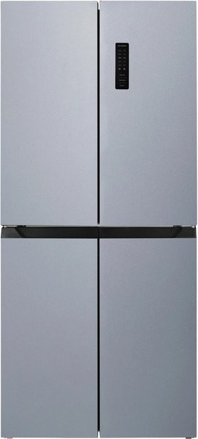 Wolkenstein Cross Door Kühl-Gefrierkombination WCD362NFDEIX in Inox Silver - Bild 1