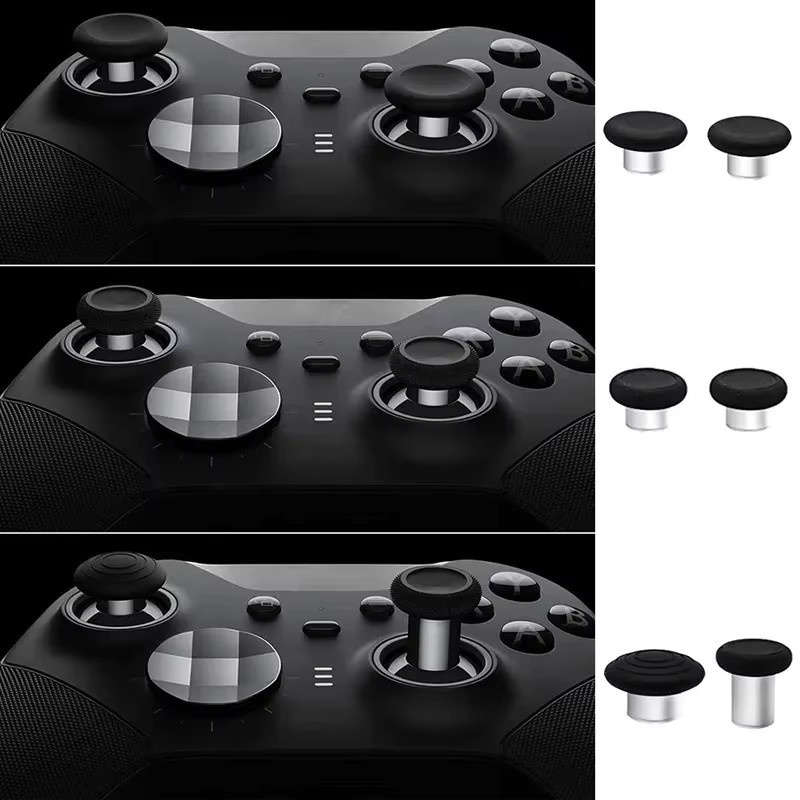 STUOTOP 16er-Set Ersatz-Thumbsticks und Metall-D-Pad-Trigger-Paddles in Blau für Xbox One Elite Controller Series 2 Reparatur-Kit - Bild 2