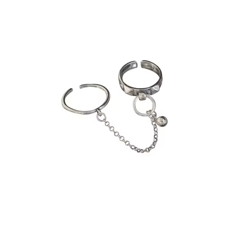 PANJBJ Ring, 925 Silber, Vintage, Damen - Bild 2