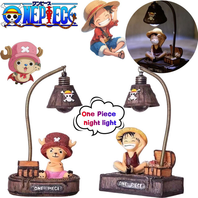 Bandai One Piece Luffy Tony Chopper kleine Nachtlampe, Puppenfigur - Bild 1