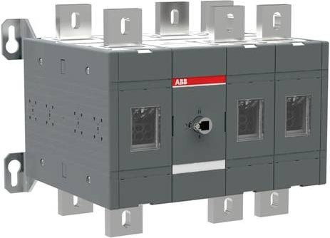 ABB Lastumschalter OT1000E12C 1000A 1000V in Schwarz und Grau - Bild 1