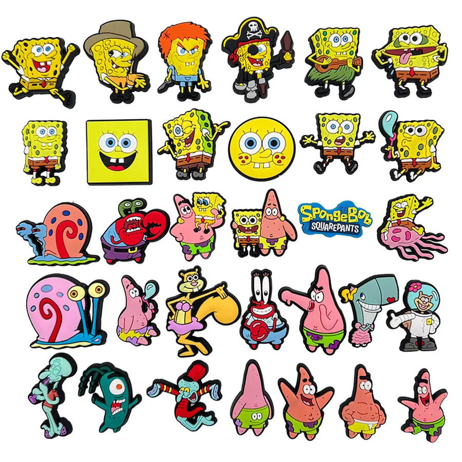 SpongeBob Serie Schuh-Charms, PVC, Kinder - Bild 3