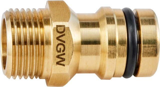 Geka plus Gerätestecker Trinkwasser Anschluss 19 mm (3/4 Zoll) - Bild 1