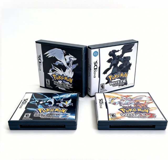 Bandai Pokemon Schwarz und Weiß R4-Karte für DS NDS 3DS Retro Videospiel-Handheld-Player in Schwarz und Weiß - Bild 1