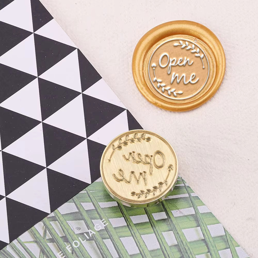 Wachssiegel-Stempel mit festlichen Motiven für DIY-Grußkarten und Briefe - Bild 2