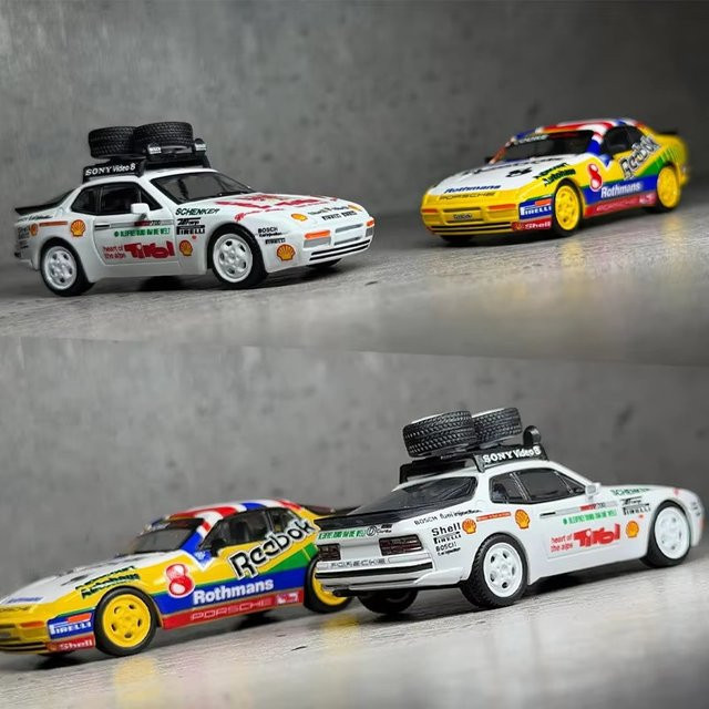 Sparky Porsche 917 Le Mans & Porsche 944 Turbo Cup 1987 1988, Modellauto, 2-teiliges Set, 1:64 - Bild 1