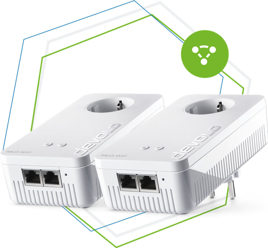 devolo Mesh WLAN 2 Starter Kit Tri-Band Wi-Fi 5 in Weiß - Bild 2