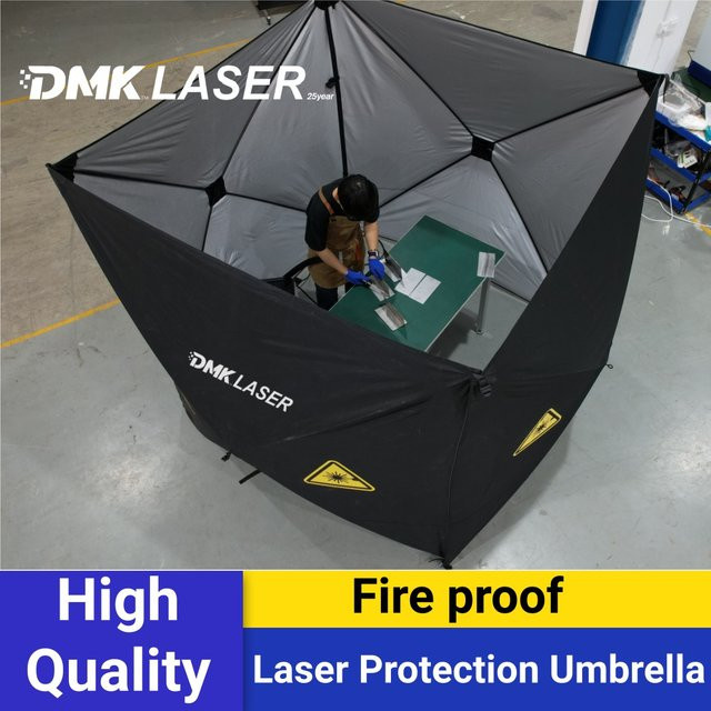 DMK Laserschutzschirm faltbar und tragbar als feuerfester Anti-Laser-Strahlungsvorhang für Laserschweißmaschinen - Bild 1