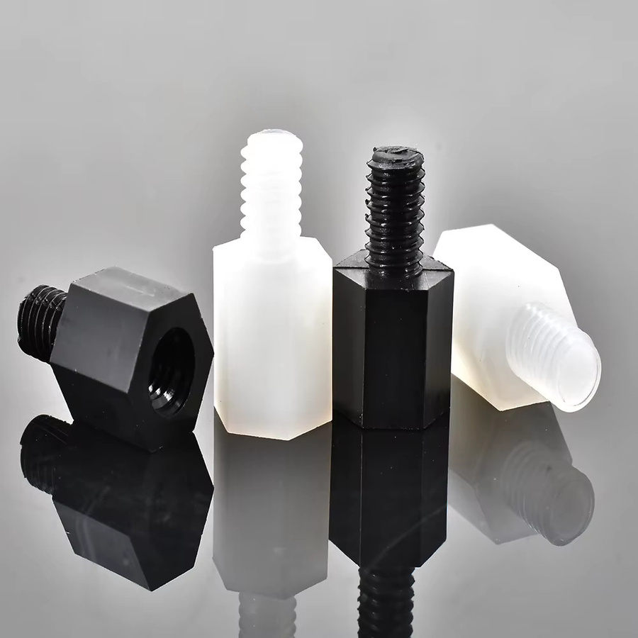 ERICS Nylon Sechskant-Abstandsschrauben für Motherboard und Platine in Schwarz oder Weiß - Bild 2