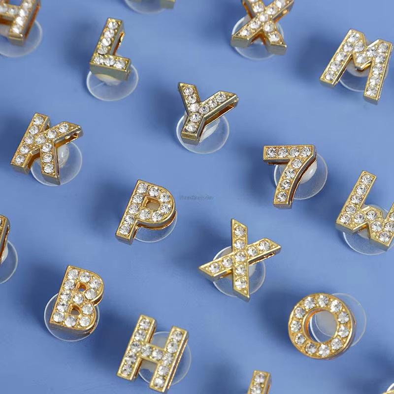 SMATLELF Schuh Charms, A-Z Buchstaben, PVC, Kinder - Bild 3