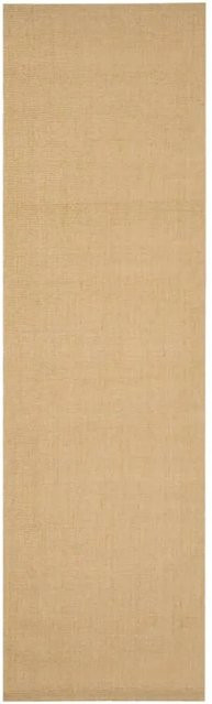 vidaXL Teppich aus Sisal in Beige und Braun, rechteckig, B/T: 100 x 350 cm - Bild 1