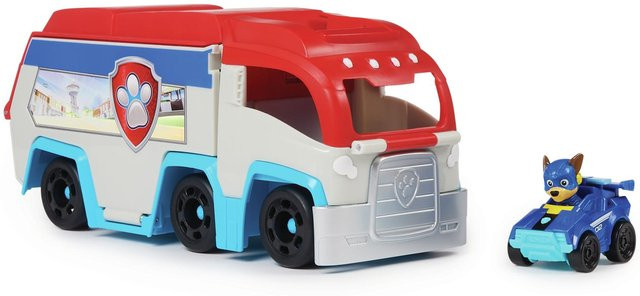 Paw Patrol Pup Squad Patroller Teamfahrzeug mit Chase-Spielzeugauto aus Der Mighty Kinofilm - Bild 2