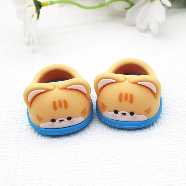 Fashnics Puppenschuhe Cartoon Tier, Puppenzubehör, Baumwolle, Gummi, ab 14 Jahren - Bild 1