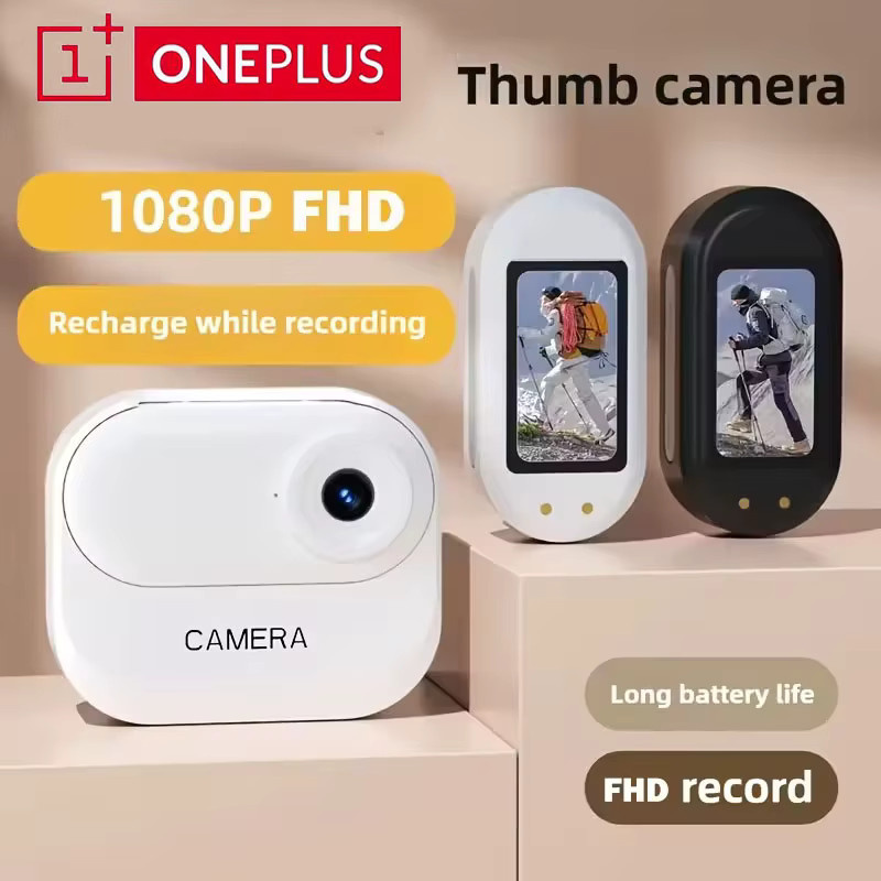 OnePlus 4K Action-Kamera in Weiß mit digitaler Bildstabilisierung als HD Sportkamera und Video-Recorder - Bild 2