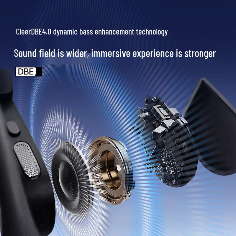 Cleer ARC 5 Lite Open-Ear Bluetooth Sport-Kopfhörer in Schwarz - Bild 3