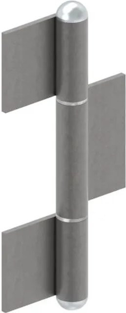 FeNau Konstruktionsscharnier Typ K08 aus Edelstahl in Stainless Look, 3-teilig, Länge: 240 mm - Bild 1