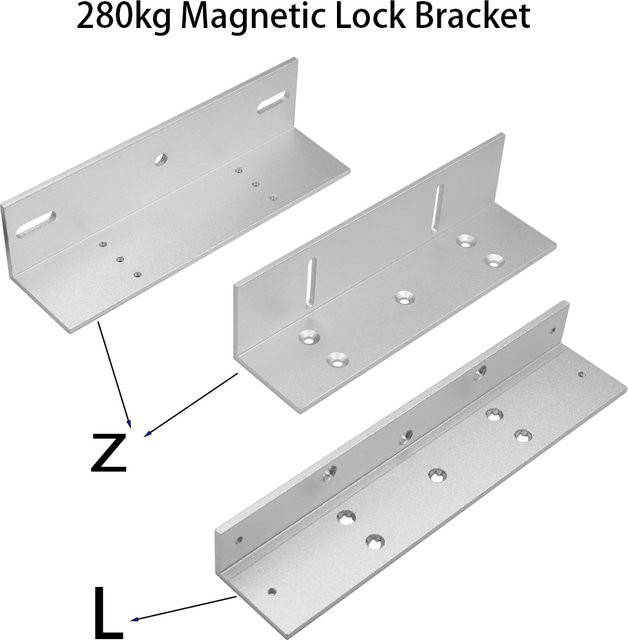 Asia-Teco ZL-Halterung für elektrische magnetische Türschlösser mit einer Tragkraft von bis zu 280 kg - Bild 1