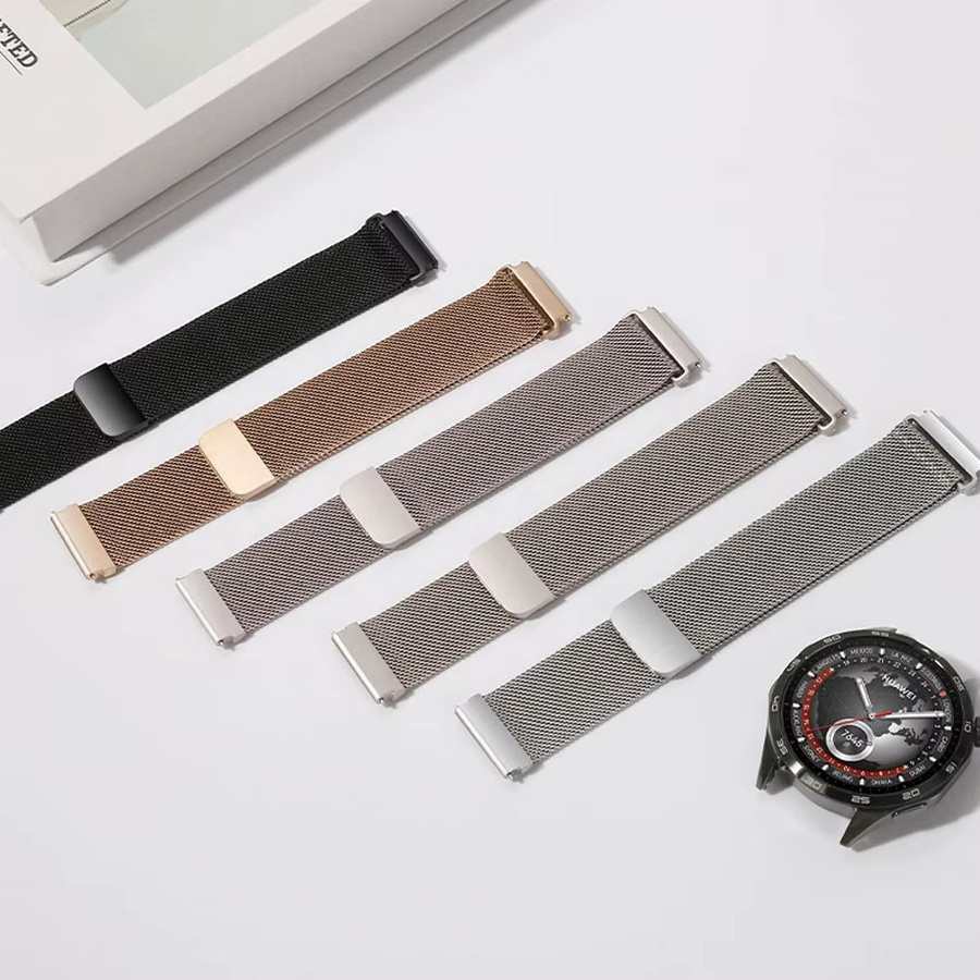 Milanaise-Loop-Armband, Edelstahl, Unisex, für Garmin Fenix Epix - Bild 2