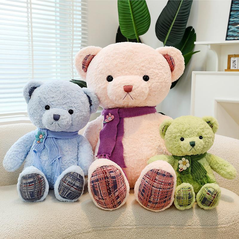 Bai Fen Bai dolls and toys Bär Plüschtier Blau - Bild 1