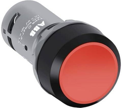 ABB CP2-10R-02 Drucktaster rastend rot aus Kunststoff IP67/IP69K - Bild 1