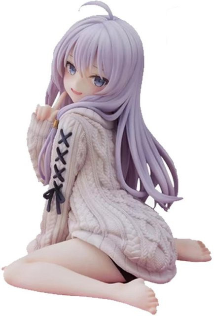 Yiran toy 1 Elaina Anime Figur Strickkleid Hexe Action Figur PVC 15cm - Bild 1