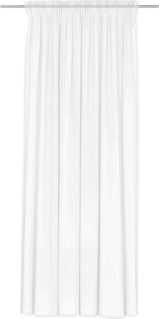 ERWIN M. Transparenter Vorhang Rubin in Weiß/Transparent, B: 600 cm, H: 245 cm - Bild 1