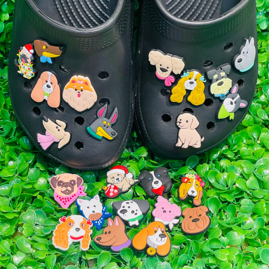 Happye&TiTi Hunde Schuhanhänger, PVC, Unisex - Bild 4