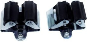 Bruns Gerätehalter Rolle 2er Set in Schwarz - Bild 1