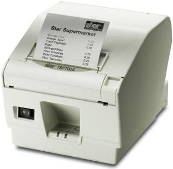 Star Micronics Star TSP 743II Thermopapier-Belegdrucker in Weiß mit 203 x 406 dpi und bis zu 250 mm/Sek. Druckgeschwindigkeit - Bild 1