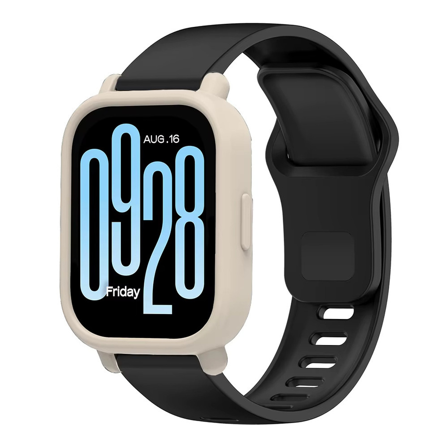 Xiaomi Schutzhülle Silikon, Schwarz, Redmi Watch 5 Active/Lite Watch - Bild 3