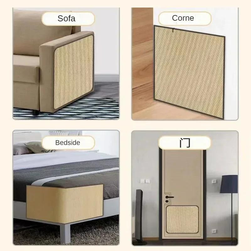 Yiran Furniture Kratzmatte aus Bambus für Katzen in Beige, B/H: 40 x 60 cm - Bild 3